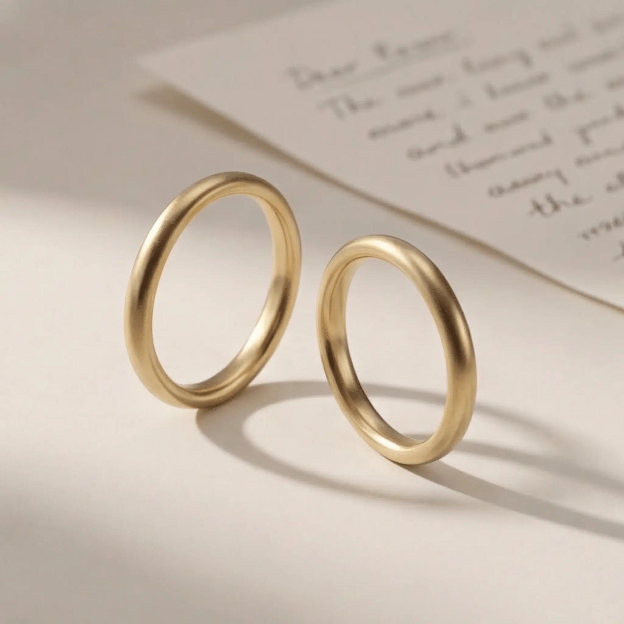 Slim Bands (2–3mm) - Majestic Jewellery