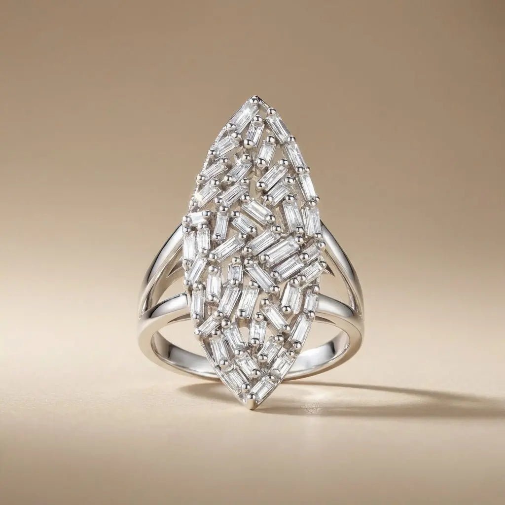 Natural Diamond Daily Women Rings - Majestic Jewellery