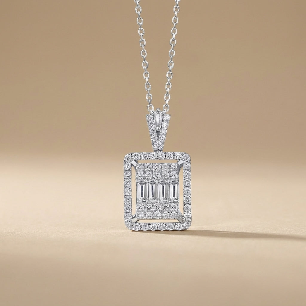 Natural Diamond Women Pendants