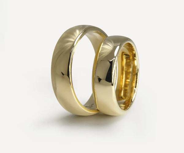 Majestic Classic Collection 14K Wedding Band — Atlas 6mm - Majestic Jewellery