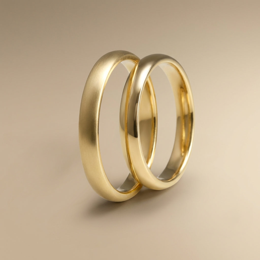 Majestic Classic Collection 14K Ehering — Lyra 3mm