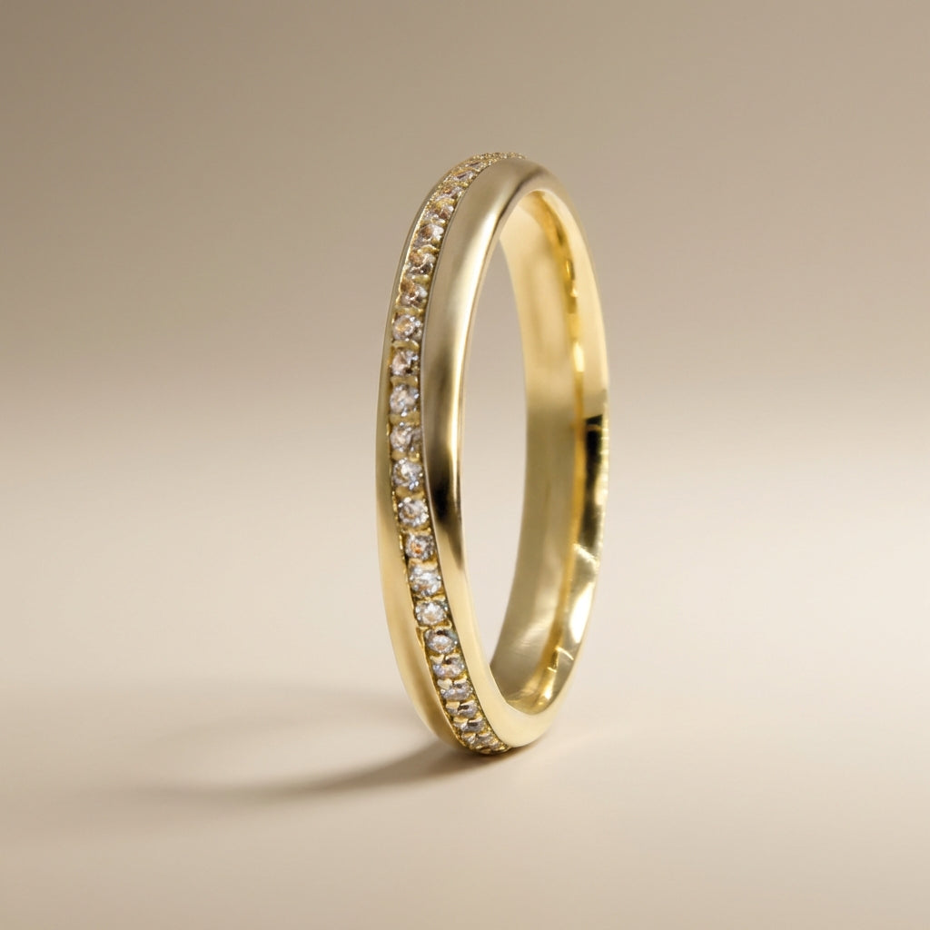 Majestic Diamond Line Kollektion 14K Diamant-Ehering — Nova 3mm