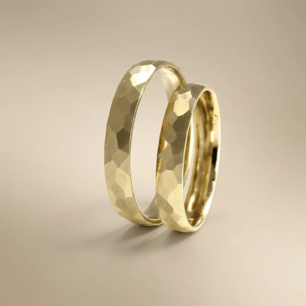 3.5mm Gold Wedding Band – gold ring in solid 9ct gold by Majestic Jewellery