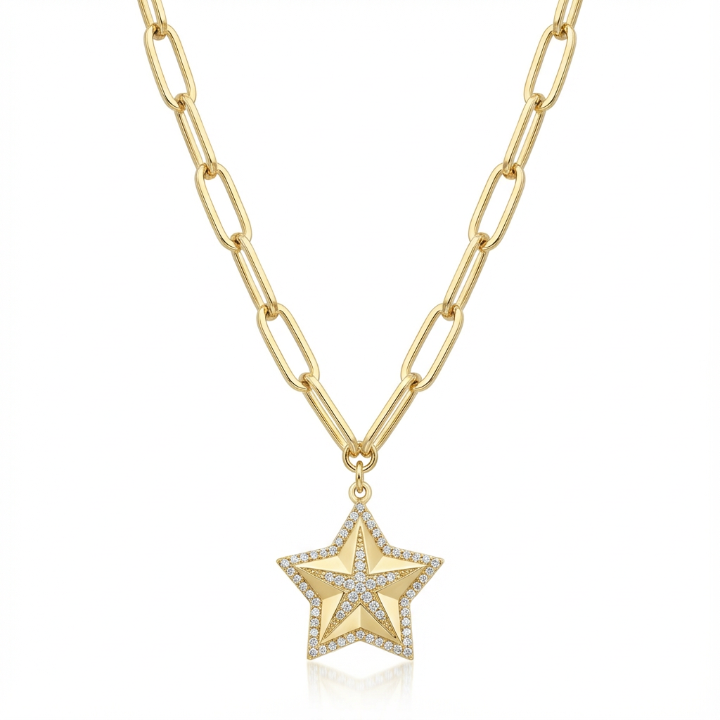 Starlight Link Chain Necklace