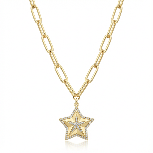 Starlight Link Chain Necklace
