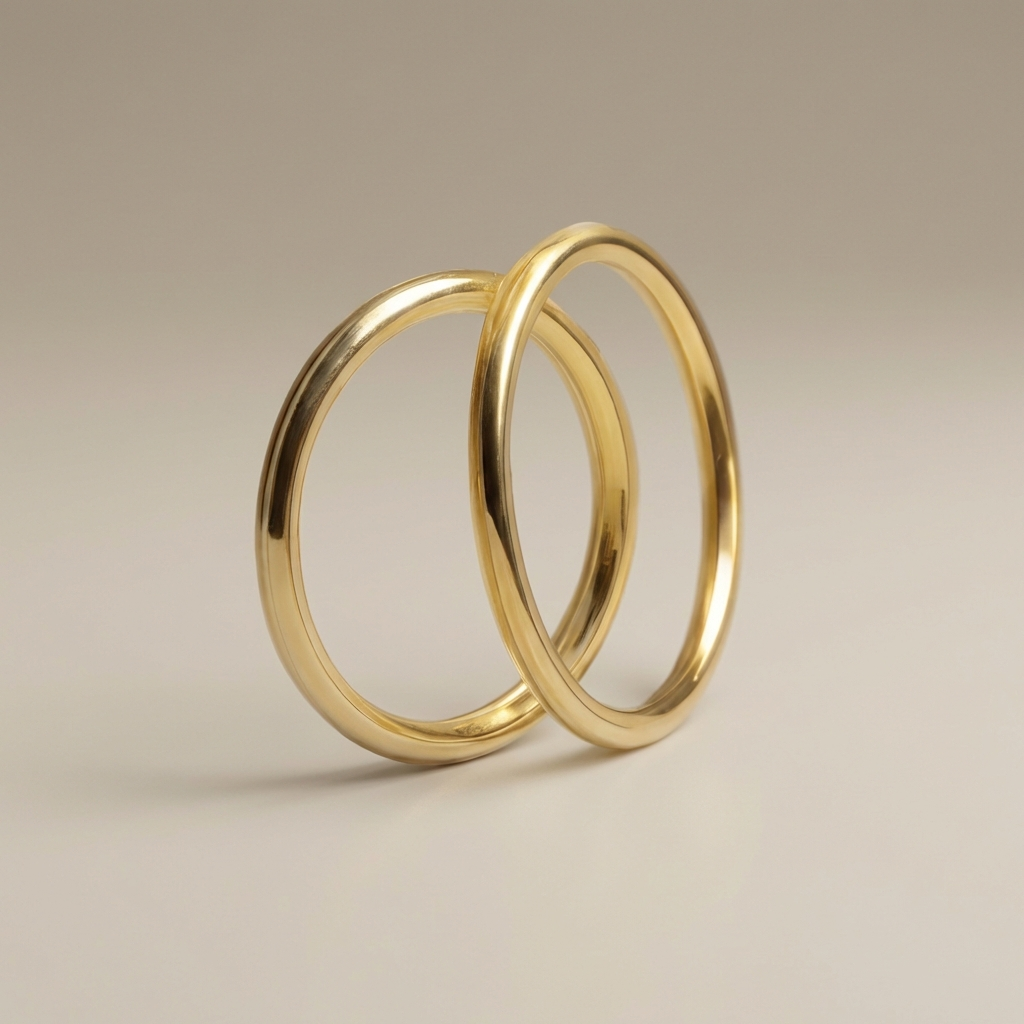 Majestic Classic Collection 14K Ehering — Elara 2mm