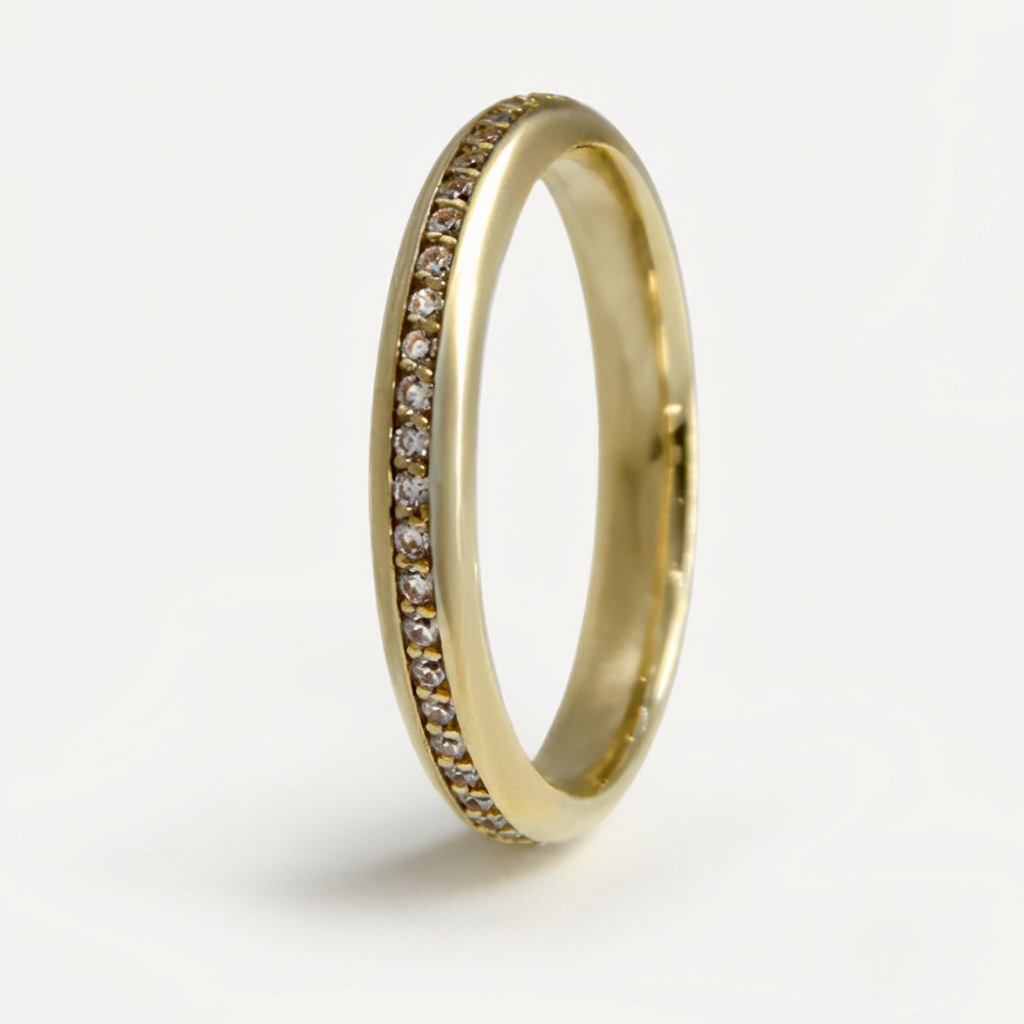Majestic Diamond Line Kollektion 14K Diamant-Ehering — Aurora 3mm