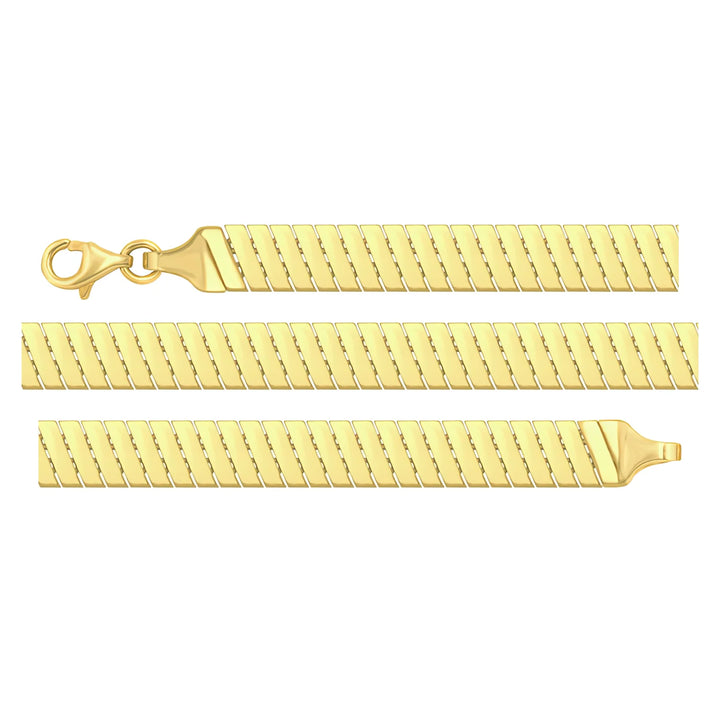 Solid gold braided bracelet, 7.75 g — shown in three rows across the frame.
