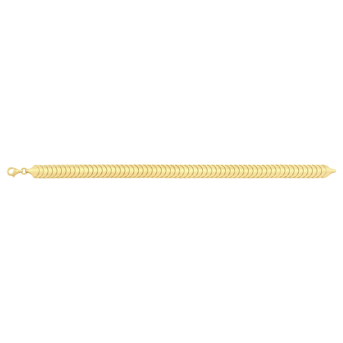 Solid gold braided bracelet, 10.40 g — shown square on a plain background.