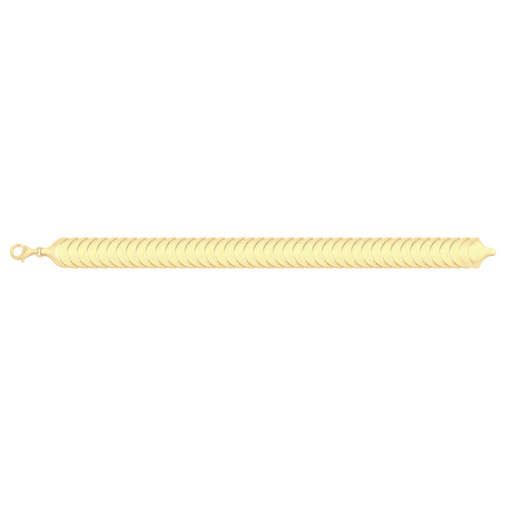 Solid gold braided bracelet, 13.00 g — shown square on a plain background.