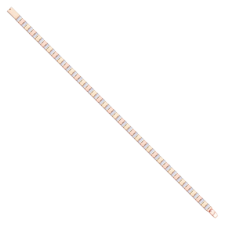 Solid gold id bracelet, 8.20 g — shown at an angle across the frame.
