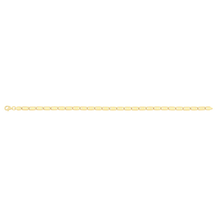 Solid gold mariner bracelet, 4.70 g — shown square on a plain background.
