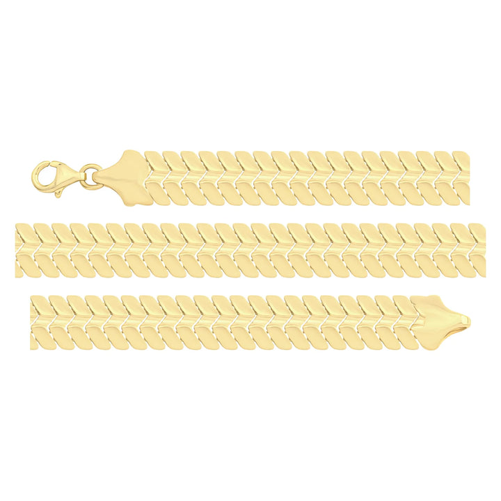 Solid gold braided bracelet, 12.00 g — shown in three rows across the frame.