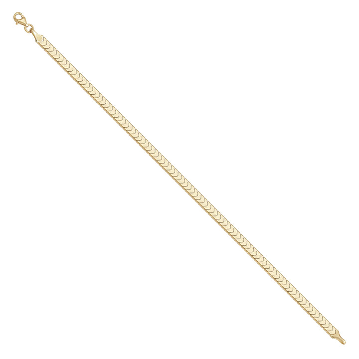 Solid gold braided bracelet, 6.00 g — shown at an angle across the frame.