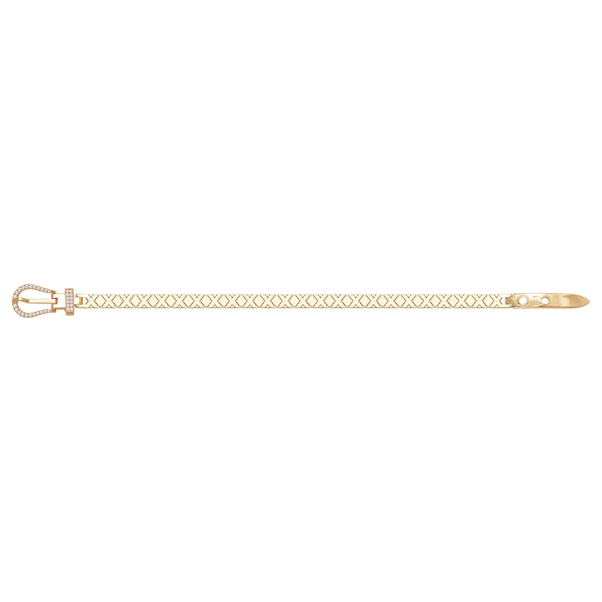 Solid gold braided bracelet, 9.05 g — shown square on a plain background.