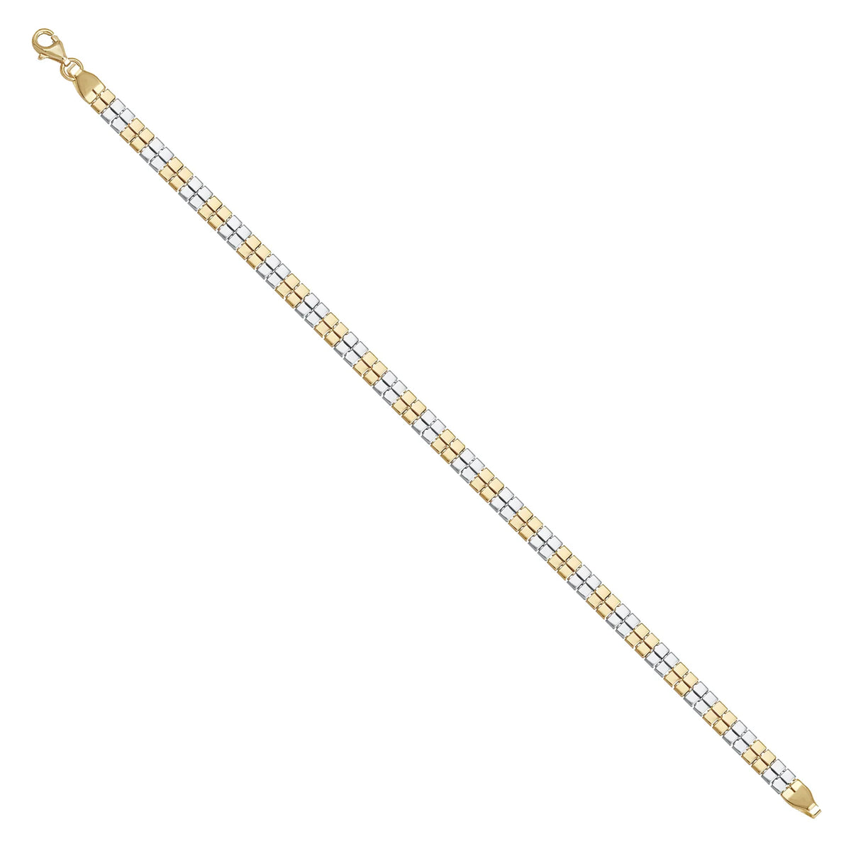 Solid gold bead bracelet, 4.70 g — shown at an angle across the frame.