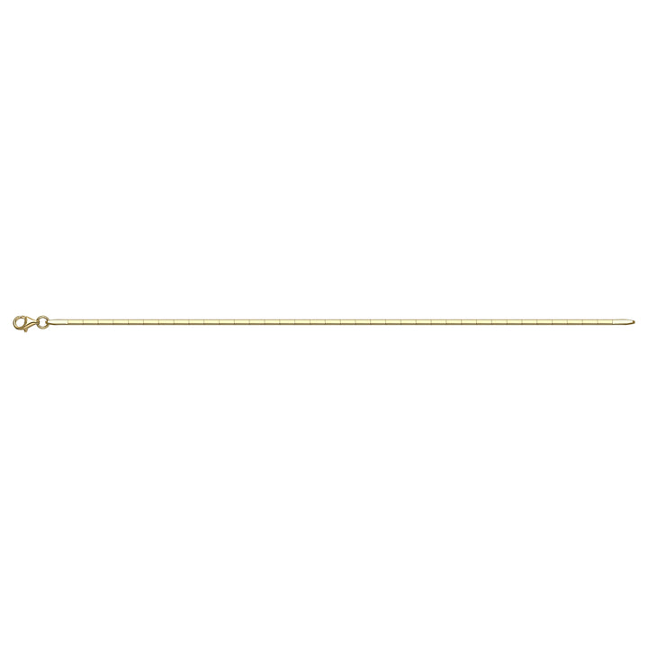 Solid gold bar link bracelet, 2.96 g — shown square on a plain background.