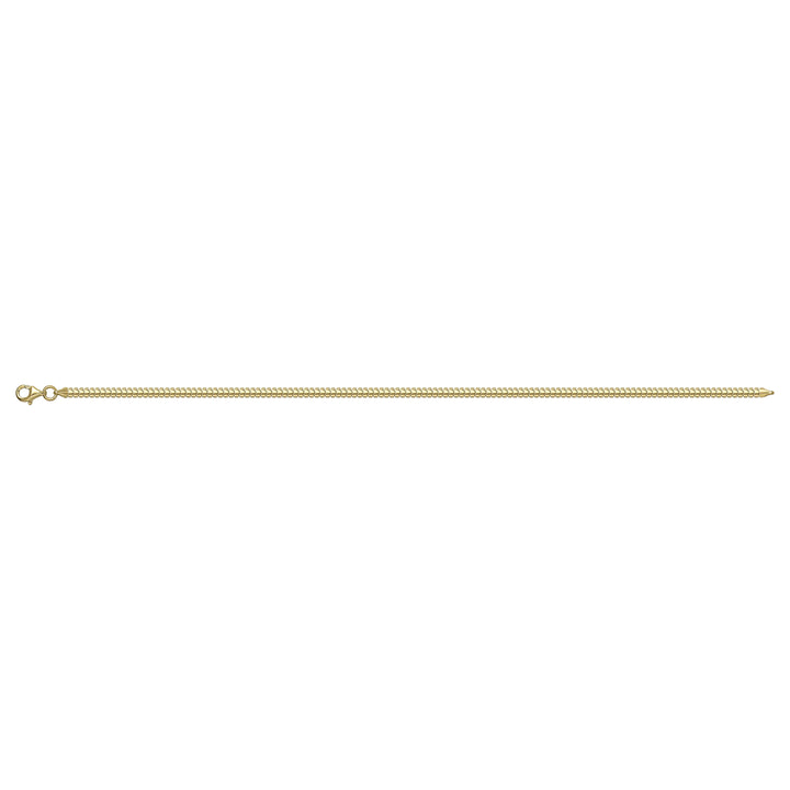 Solid gold braided bracelet, 3.45 g — shown square on a plain background.