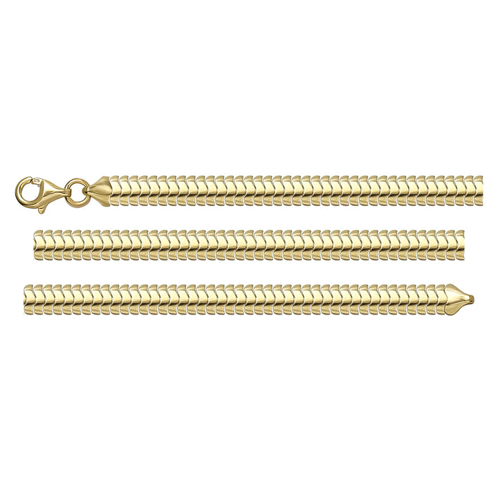 Solid gold braided bracelet, 5.35 g — shown in three rows across the frame.
