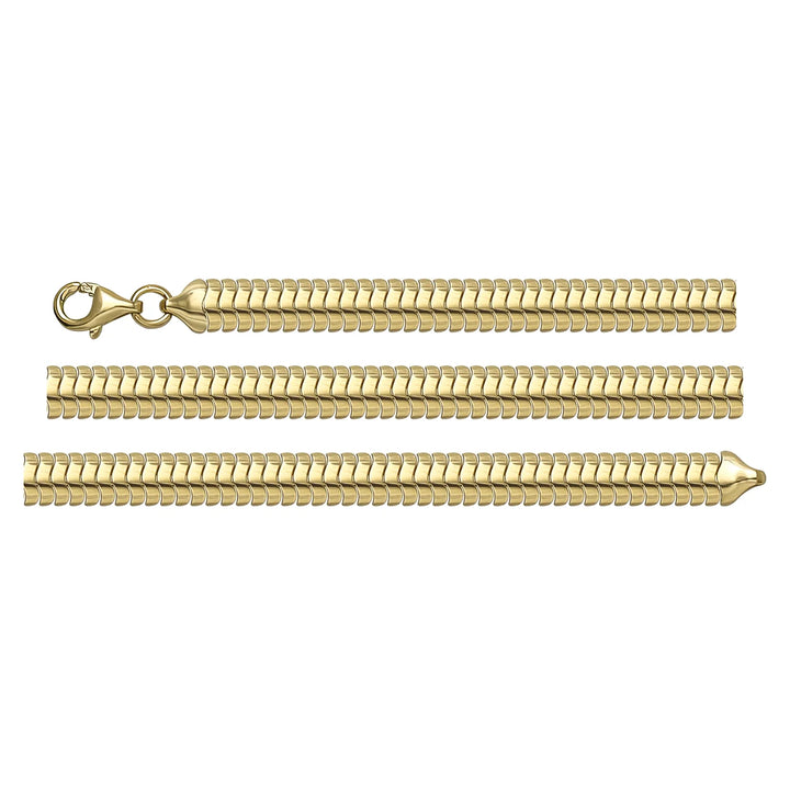 Solid gold braided bracelet, 5.60 g — shown in three rows across the frame.