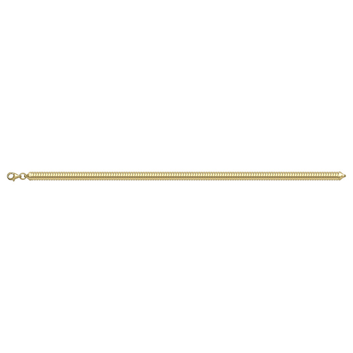 Solid gold braided bracelet, 5.60 g — shown square on a plain background.