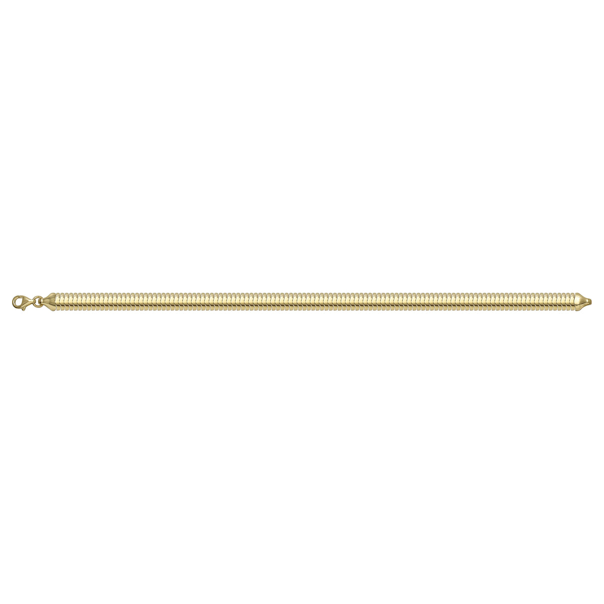Solid gold braided bracelet, 6.35 g — shown square on a plain background.